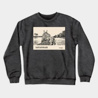 Savannah - Georgia Crewneck Sweatshirt